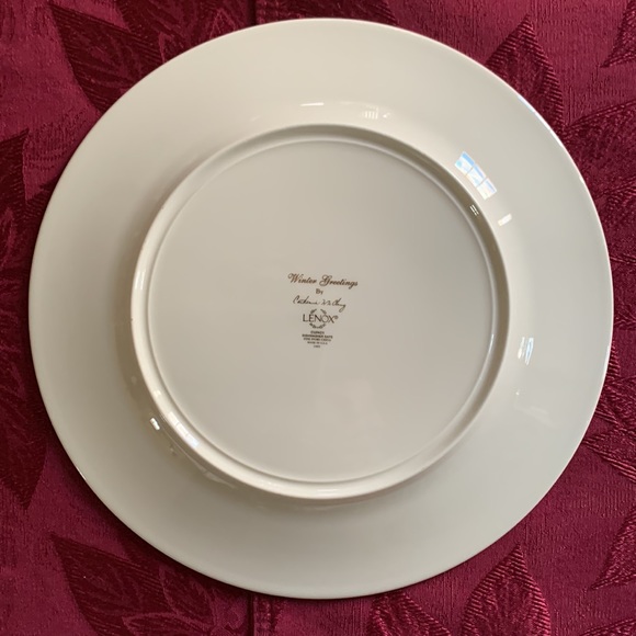 Lenox Winter Greetings Dinner Plates - Picture 3 of 5